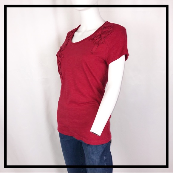 Cato Brand Res, Rose Pattern Top - Picture 3 of 7